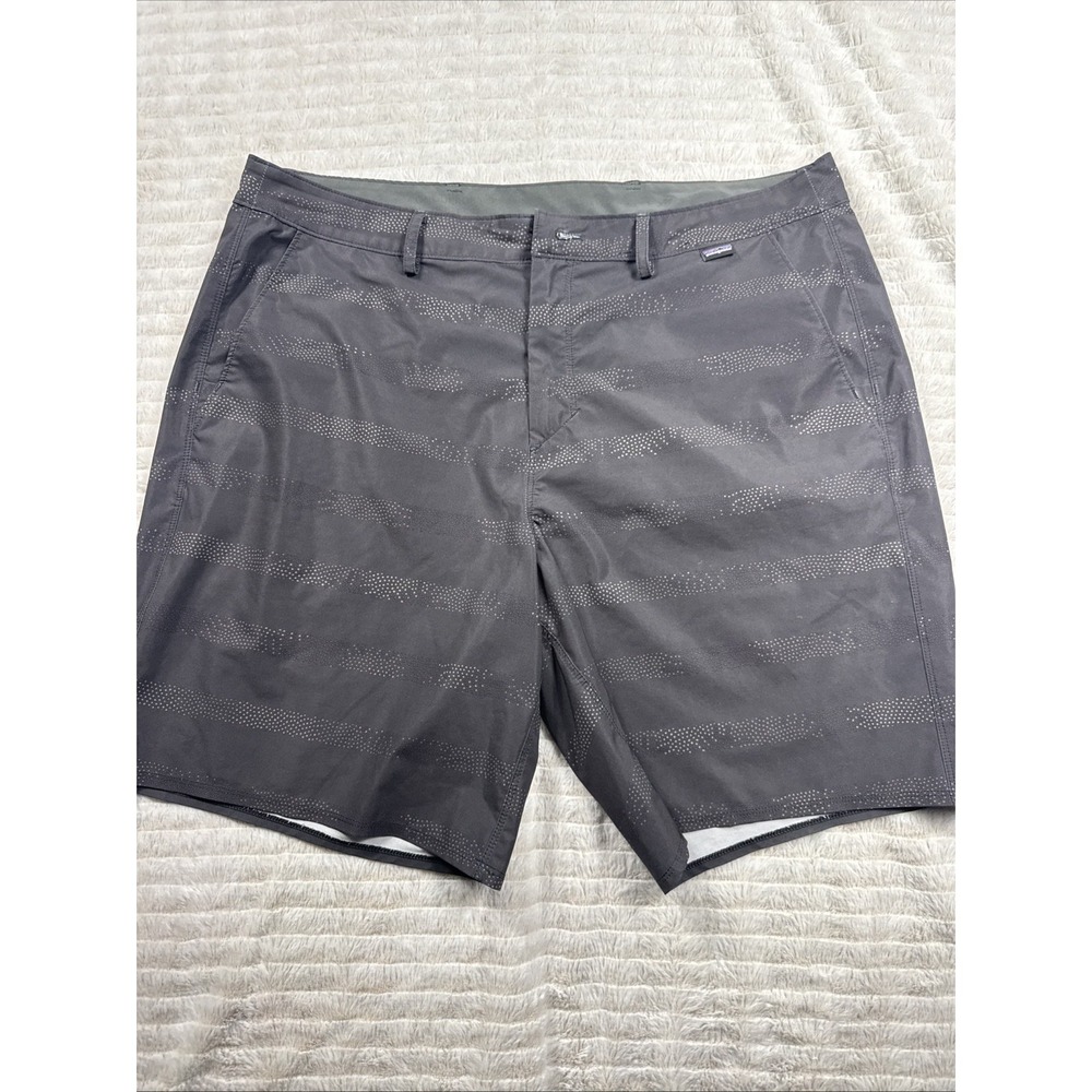 Patagonia Men's Hydro Series Board Shorts Hiking Black 36 Excellent 8.5" Ins